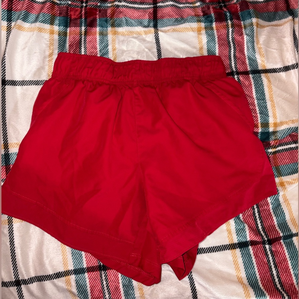 Athletic Works Red 0-2 Women's Athletic Shorts